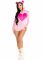 Комбінезон «Солодкий ведмедик» Leg Avenue Sweetheart Bear Velvet Romper M