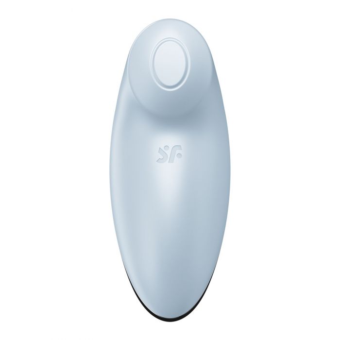 Вібростимулятор-пульсатор Satisfyer Tap & Climax 2 Blue, ефект постукування пальцем