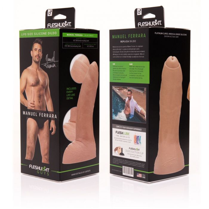 Фалоімітатор Fleshlight Guys: Manuel Ferrara Dildo, за зліпком пеніса порноактора