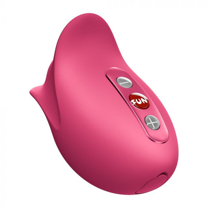 Вакуумний стимулятор Fun Factory Belle Raspberry, 11 режимів роботи, перезаряджуваний