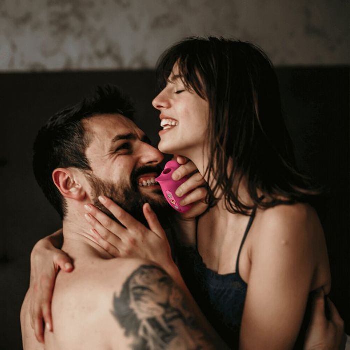 Вакуумний стимулятор Fun Factory Belle Raspberry, 11 режимів роботи, перезаряджуваний