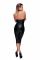 Сукня-олівець з мокрим ефектом Noir Handmade F160 Powerwetlook pencil dress, XL