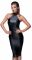 Сукня-олівець з мокрим ефектом Noir Handmade F160 Powerwetlook pencil dress, XL