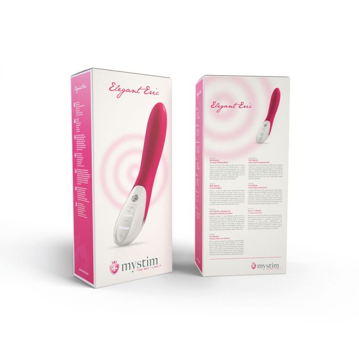 Вібратор Mystim Elegant Eric Pink