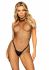 Еротичний сітчастий бодістокінг Leg Avenue Racer neck bodystocking Black