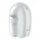 Вакуумний кліторальний стимулятор з вібрацією Satisfyer Glowing Ghost White, світиться в темряві