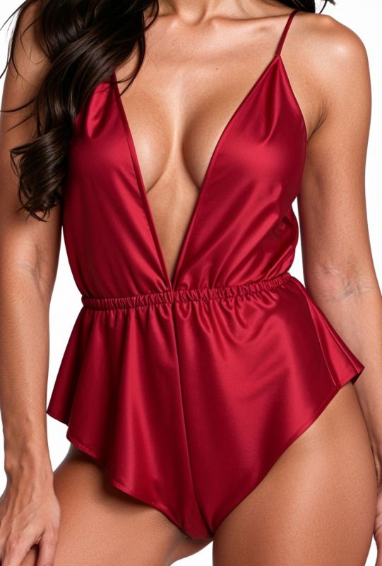Боді Passion SENSIE BODY burgundy XL