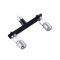 Подвійний конектор для секс-машин Hismith Quick Connector Adapter with Double Head, система KlicLok