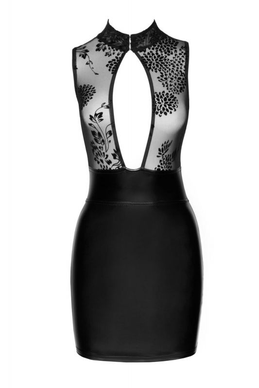 Сукня Noir Handmade F241 Short dress with powerwetlook skirt and tulle top, S