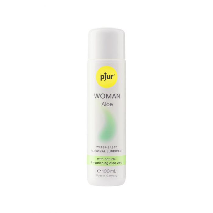 Лубрикант на водній основі pjur Woman Aloe 100 мл, з екстрактом алое, зволожувальний, без парабенів
