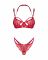 Комплект Obsessive Matildea 2-pcs crotchless set L/XL