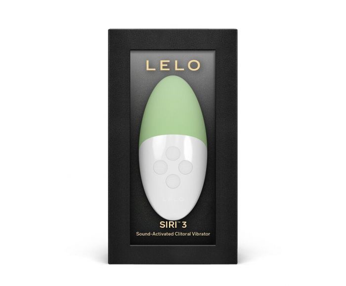 Музичний вібратор для клітора LELO SIRI 3 Green, вібрації в ритмі звуків без смартфона