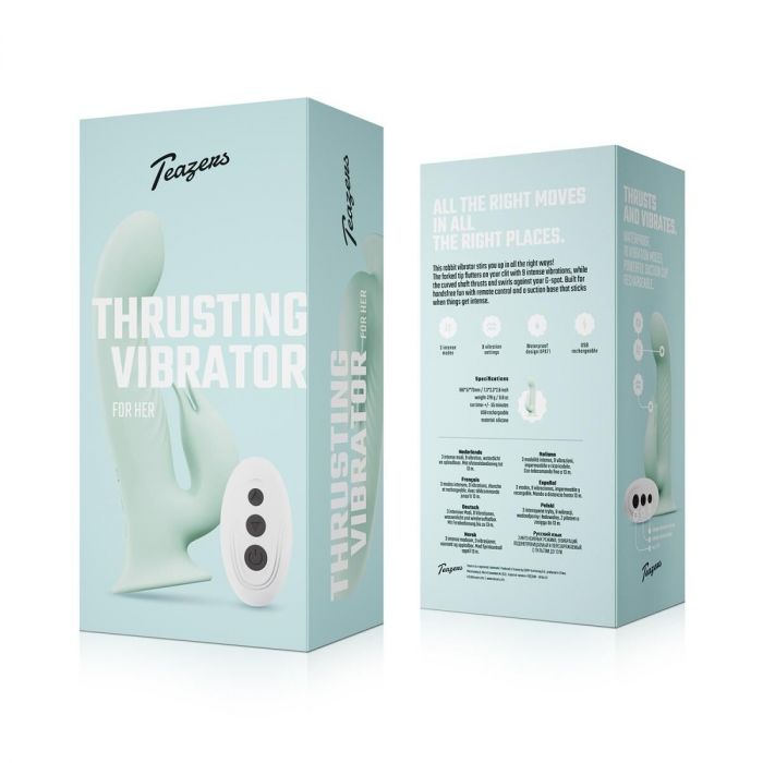 Вібратор-кролик Teazers Thrusting Vibrator