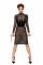 Сукня з мокрим ефектом Noir Handmade F182 Classic dress made of elastic tulle, XXL
