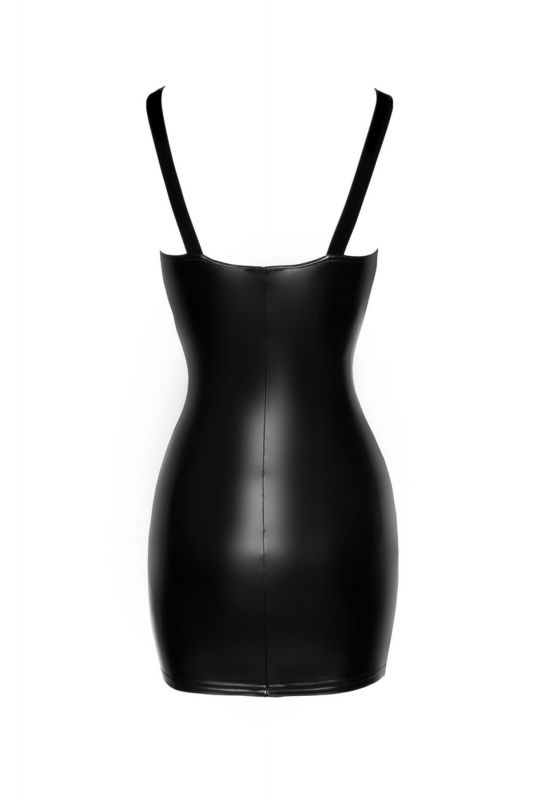 Сукня з мокрим ефектом Noir Handmade F254 Powerwetlook mini-dress, L