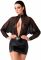 Сукня Noir Handmade F348 Powerwetlook and tulle dress - M
