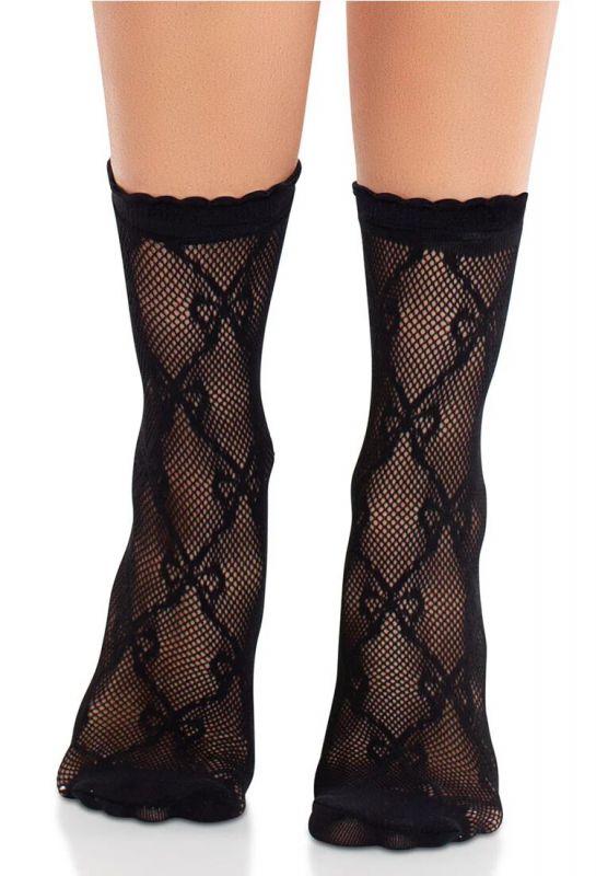 Шкарпетки Leg Avenue Bow Net Anklets