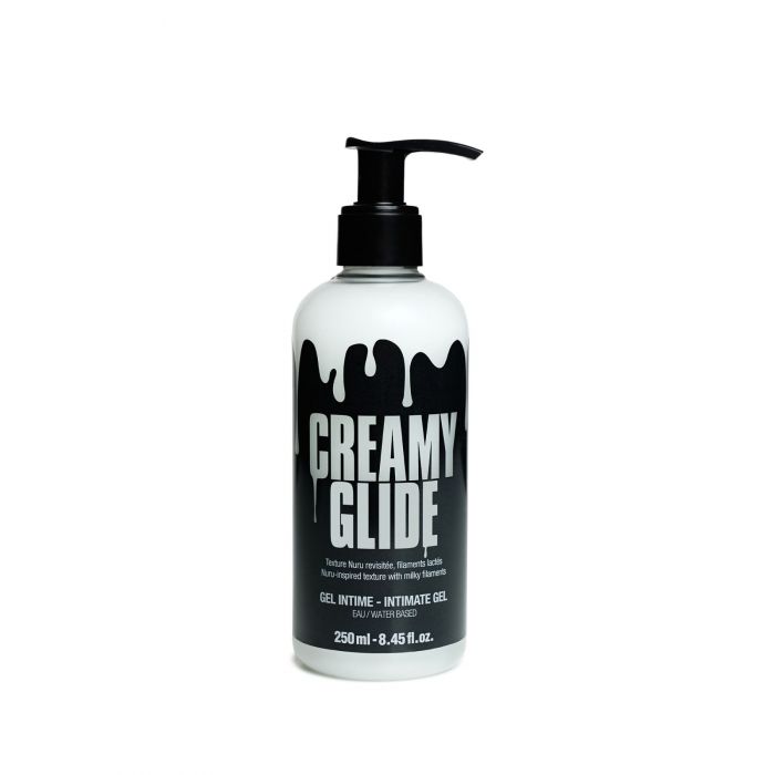 Лубрикант, що імітує сперму Creamy Glide (250 мл) на водній основі, 95 % натуральних інгредієнтів
