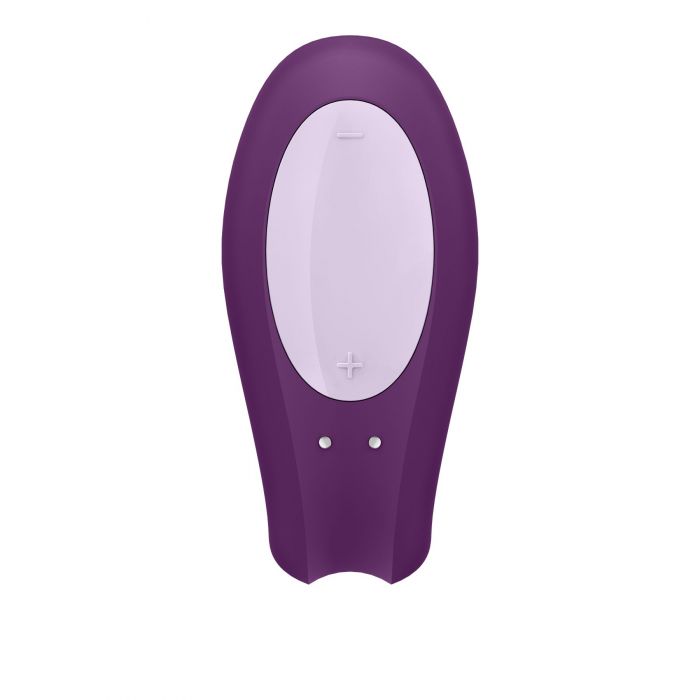 Смарт-вібратор для пар Satisfyer Double Joy Violet із широким кліторальним стимулятором