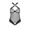 Сітчастий боді з халтером Passion Amanda Body XXL/XXXL, black