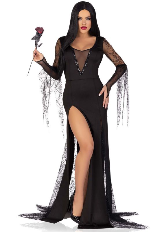 Костюм Мортіші Аддамс Leg Avenue Sexy Spooky Morticia S