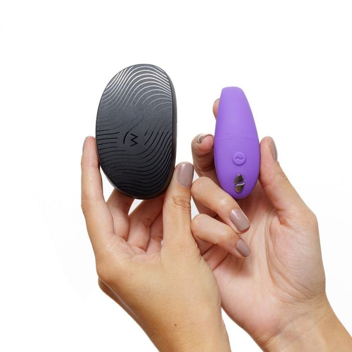 Смарт-вібратор для пар We-Vibe Sync GO Light Purple, тревел-кейс
