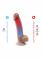 Фалоімітатор SilexD Johnny Premium Real Skin Flesh (7in MODEL 1), ультрареалістик, діаметр 3,8 см