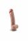 Фалоімітатор SilexD Johnny Premium Real Skin Flesh (7in MODEL 1), ультрареалістик, діаметр 3,8 см