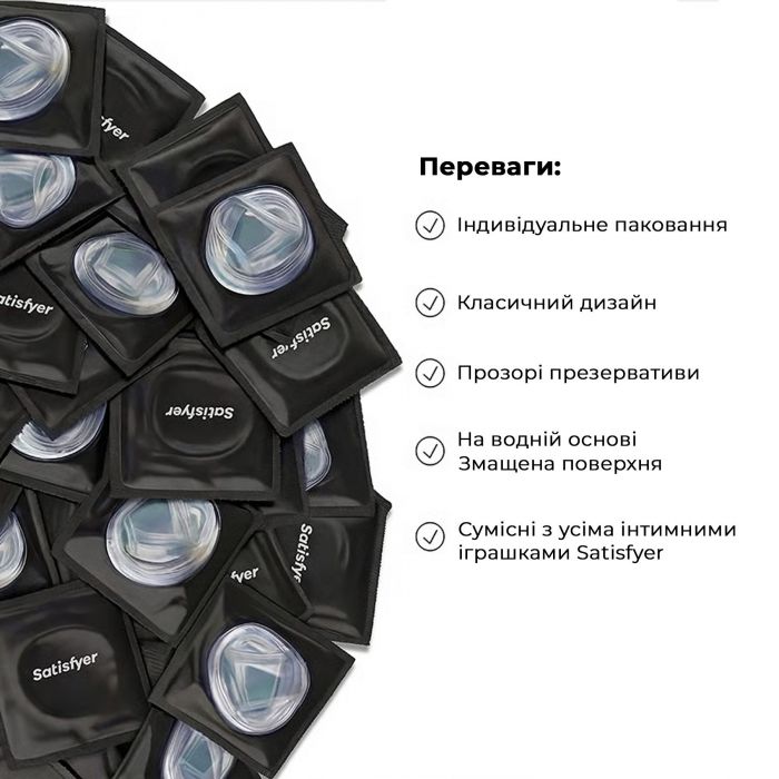Презерватив Satisfyer Premium Condoms 45 мм 1 шт