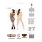 Бодістокінг Passion BS022 black, комбінезон