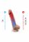 Фалоімітатор SilexD Tomas Premium Real Skin Flesh (9in MODEL 1), ультрареалістик, діаметр 5 см