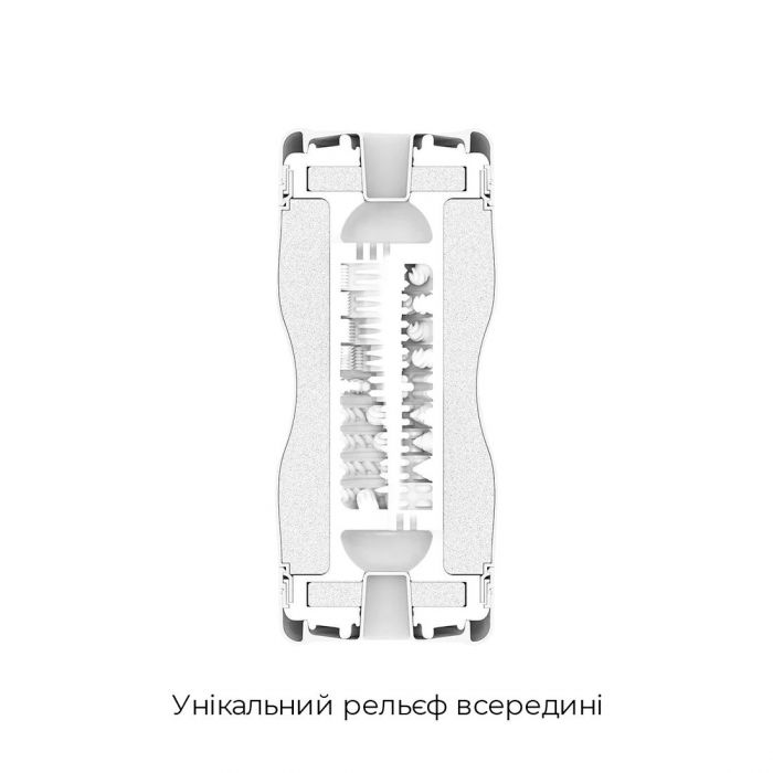 Мастурбатор Tenga Dual Sensation Cup двосторонній, із двома незалежними каналами