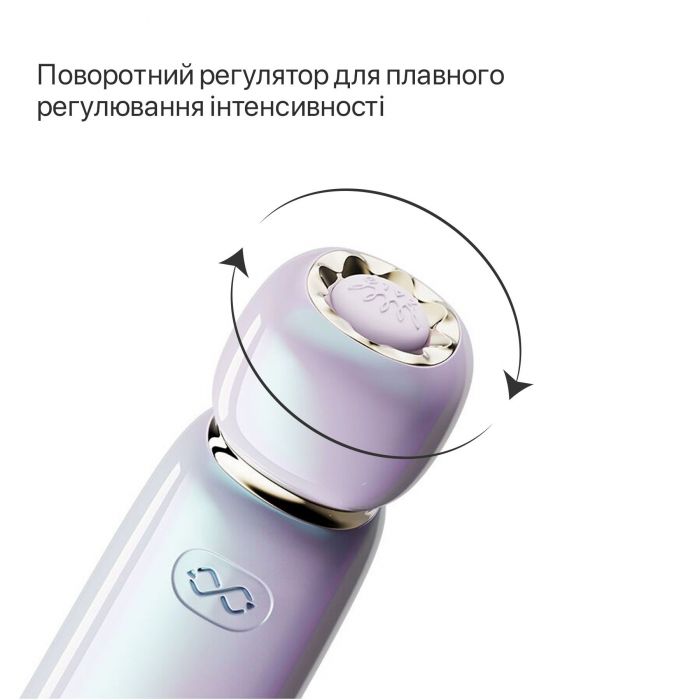 Вакуумний кліторальний стимулятор Zalo Lia Lavender Purple, 3 насадки, 3 режими, різна інтенсивність
