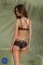 Комплект Passion DROSERA BIKINI black, XXL/XXXL, бюстгальтер і трусики-кюлоти