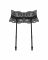 Пояс для панчіх Obsessive Nutris garter belt, XL/2XL, мереживний, з довгими пажами