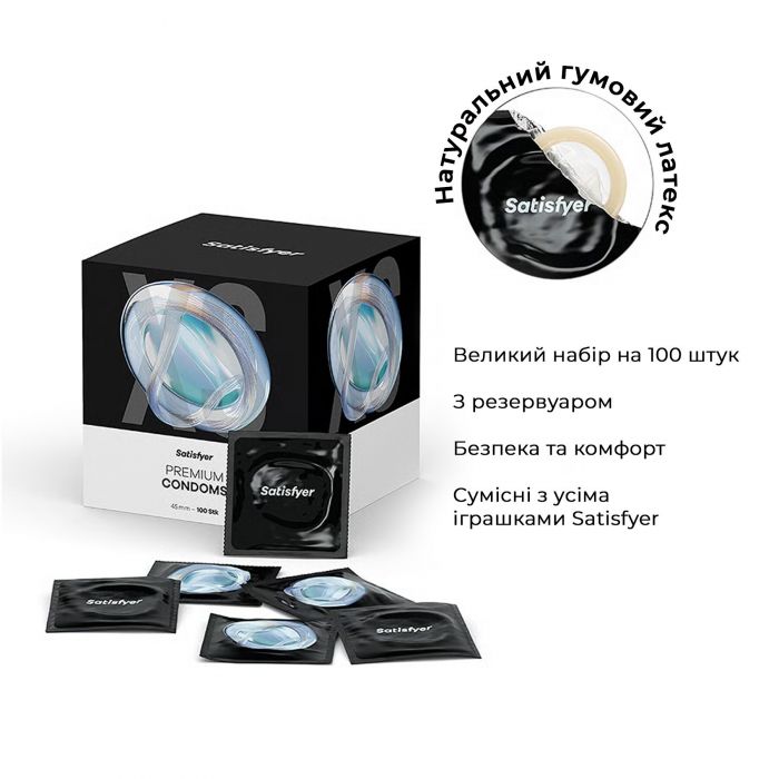 Презерватив Satisfyer Premium Condoms 64 мм 1 шт