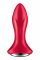 Анальна смарт-вібропробка із перлинним масажем Satisfyer Rotator Plug 1+ Red
