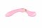 Вібромасажер Shunga Zoa Light Pink, двосторонній