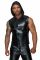 Чоловіча безрукавка з капюшоном Noir Handmade H062 Hooded Shirt, 3XL, мокрий ефект