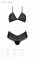 Комплект Passion KERRIA BIKINI black, XXL/XXXL, бралет і трусики-бікіні