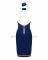 Еротичний костюм стюардеси Obsessive Stewardess uniform M/L, blue, сукня, пілотка, шарф, манжети