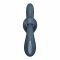 Вібратор з ротацією Satisfyer Heat Flex 4 Grey, підігрів до 39°C