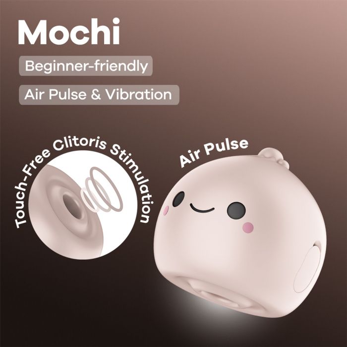 Вакуумний кліторальний стимулятор Satisfyer Mochi Beige