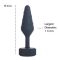 Анальна пробка Lux Active Twist Plug Large Blue