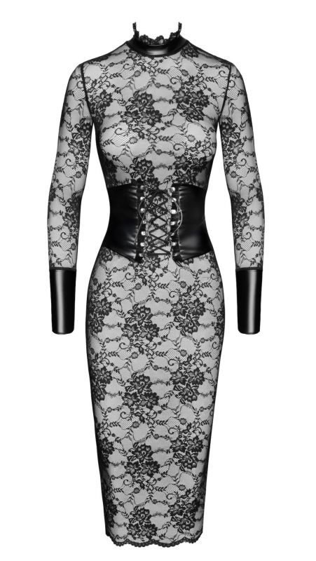 Сукня Noir Handmade F375 Noirelle Lace Corset Midi dress L