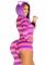 Комбінезон-костюм кішечки Leg Avenue Comfy Cheshire L, з капюшоном
