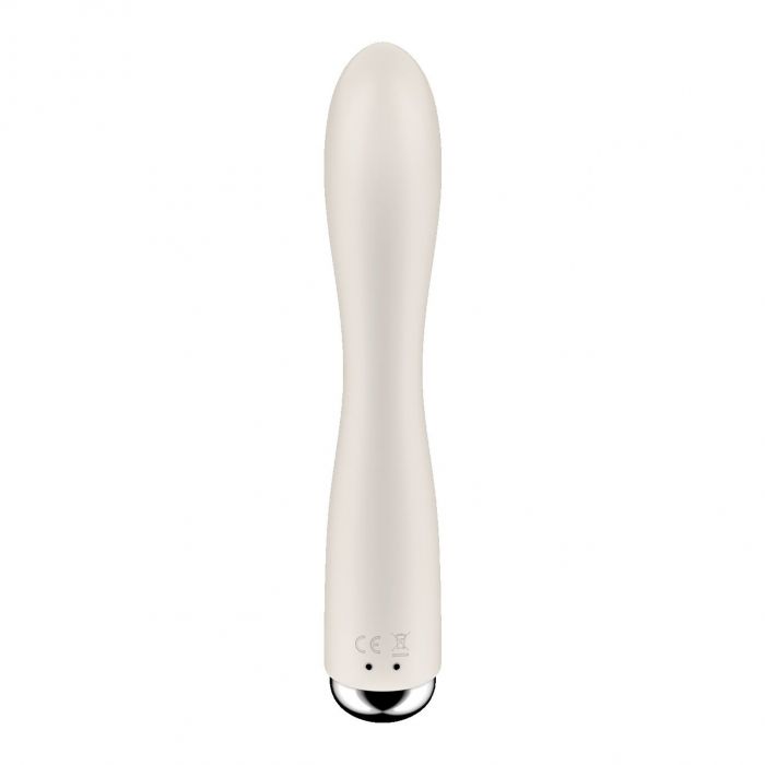 Вібратор-кролик з ротацією Satisfyer Spinning Rabbit 1 Beige, 3 мотори