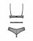 Боді Obsessive Euridia crotchless teddy XL/2XL