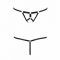 Трусики стрінги зі стреп Passion Exclusive ARMANDA THONG S/M, black