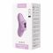 Смарт-вібратор для клітора Svakom Echo 2 Pink Lilac, підігрів до 38 °C, знімна насадка на палець